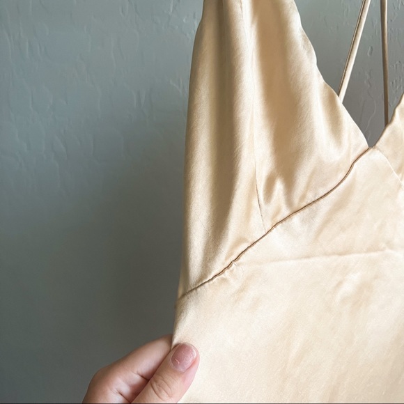 Field Of Dreams Midi Dress Champagne - Picture 5 of 6